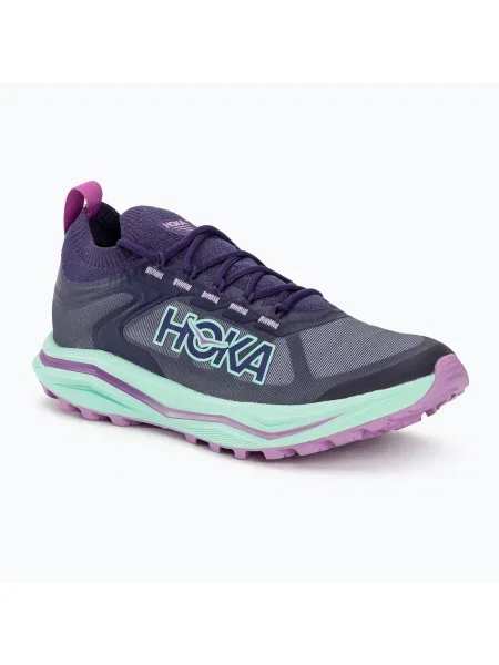 Дамски обувки за бягане HOKA Zinal 2 night sky/sunlit ocean виолетово