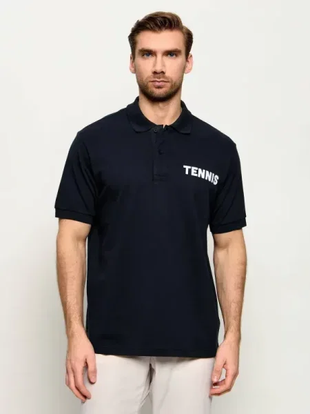 Tricou polo Lacoste clasic negru