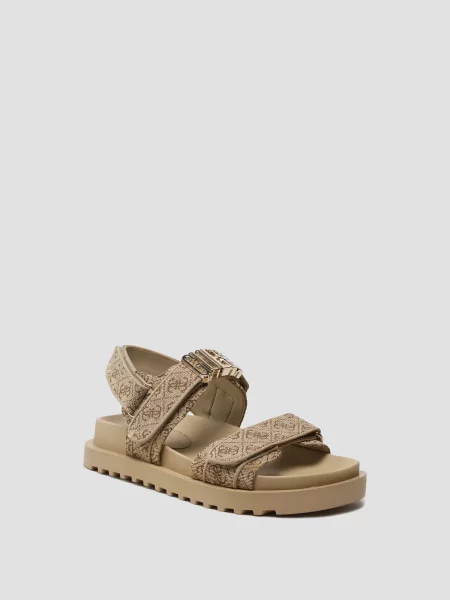 Босоножки Guess бежевые