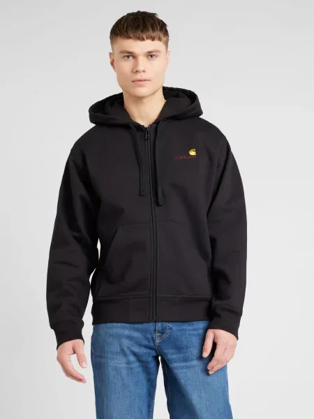 Carhartt WIP Hanorac galben / roșu negru
