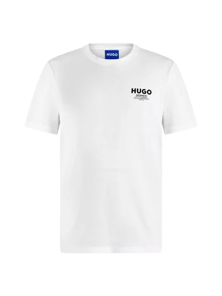 HUGO Tričko Nesptee čierna biela