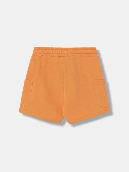 United Colors of Benetton teplákové šortky oranžové