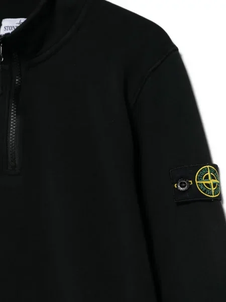 Bluza dziecięca Stone Island czarna
