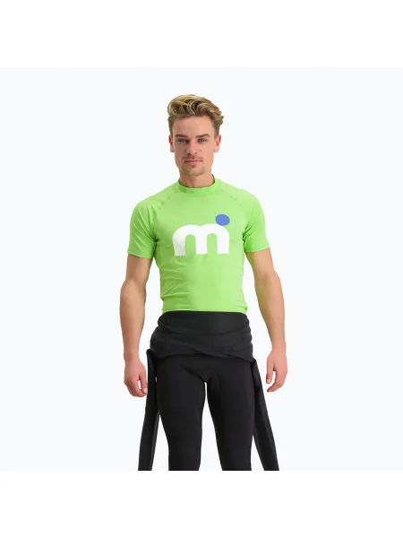 Tricou de înot pentru bărbați Mistral Orlando Lycra green verde