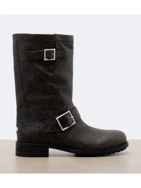 Botine Jimmy Choo din piele negru