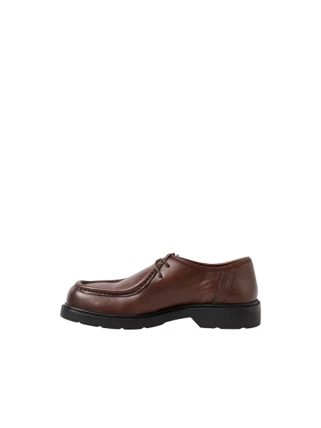 JACK & JONES Mocasini JFWAUSTIN închis maro