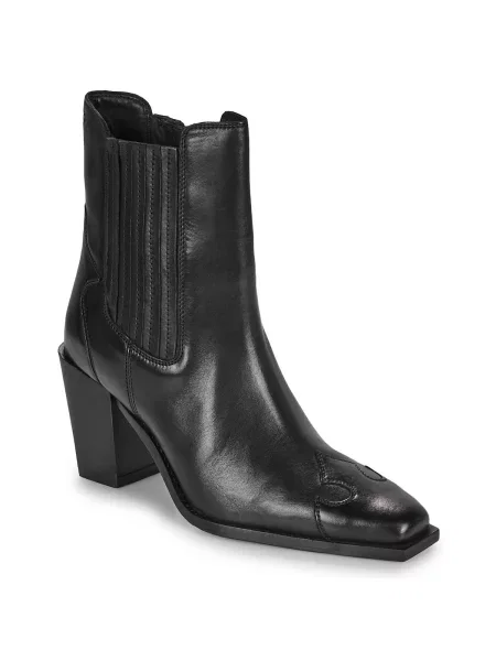 Kotníkové boty Bronx černé