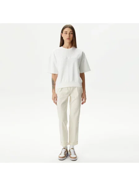 Толстовка Lacoste белая