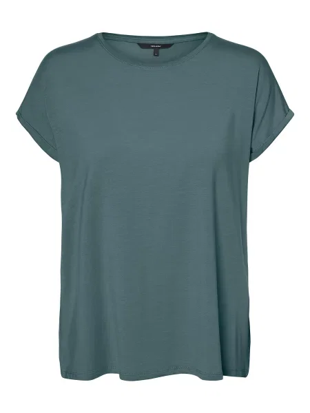 VERO MODA Tricou AVA pin verde