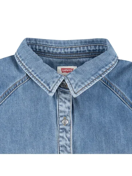 Rochie din denim copii Levi's® albastru