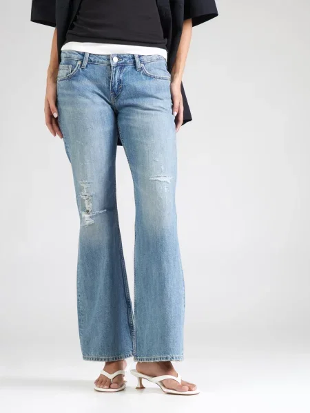 WEEKDAY Džínsy denim modrá