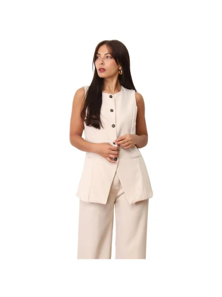Vestă La Modeuse bej