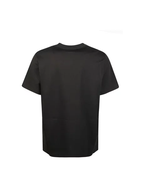 Koszulka Moncler z logo czarna