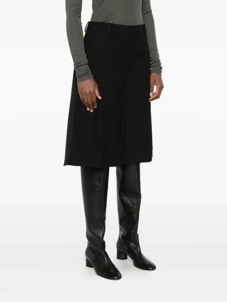 Pantaloni scurți Jil Sander negru