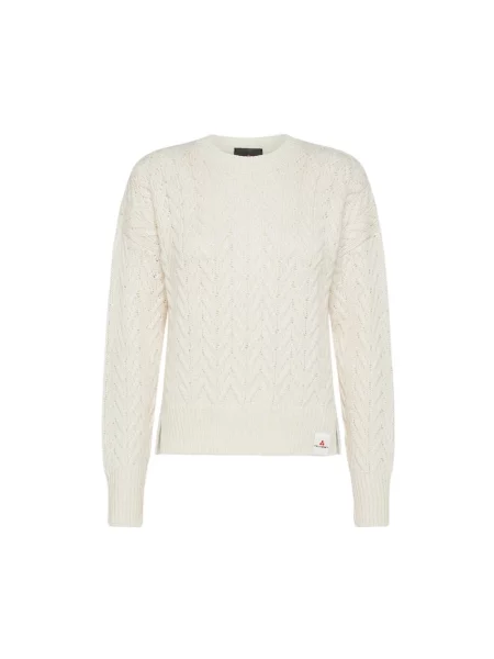 Sweter Peuterey z alpaki biały