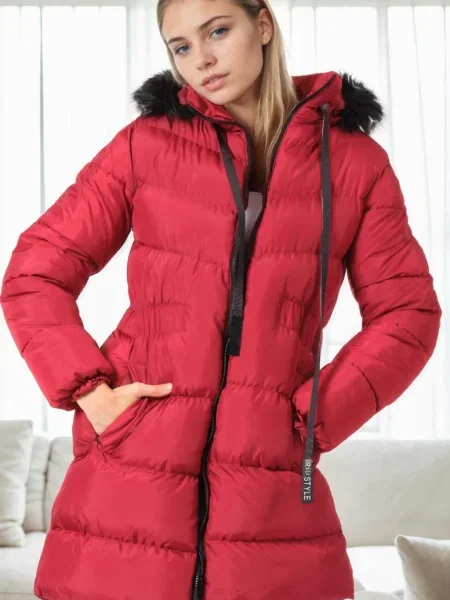 Palton Dewberry bordo