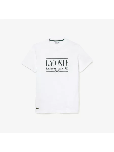Футболка Lacoste белая
