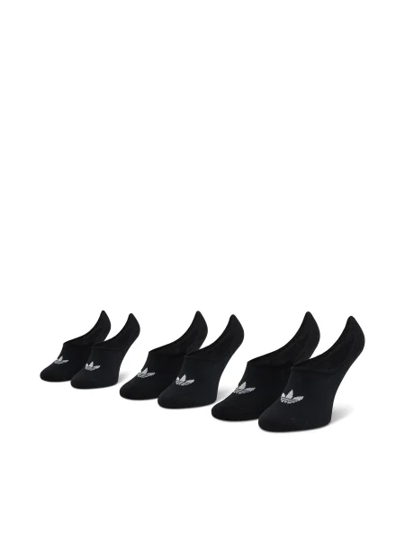 Adidas Originals Къси чорапи 3 бройки черно