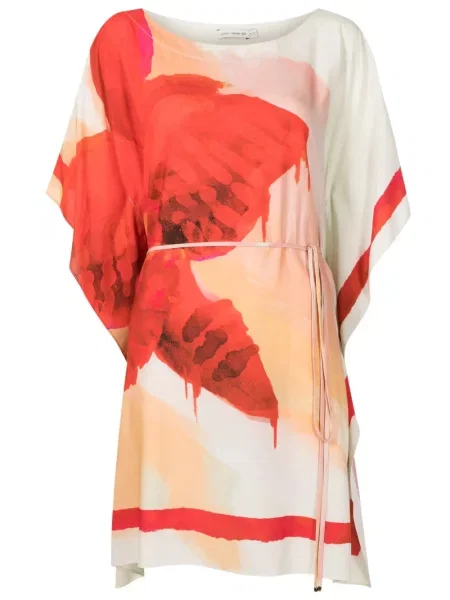Rochie Lenny Niemeyer cu imagine portocaliu