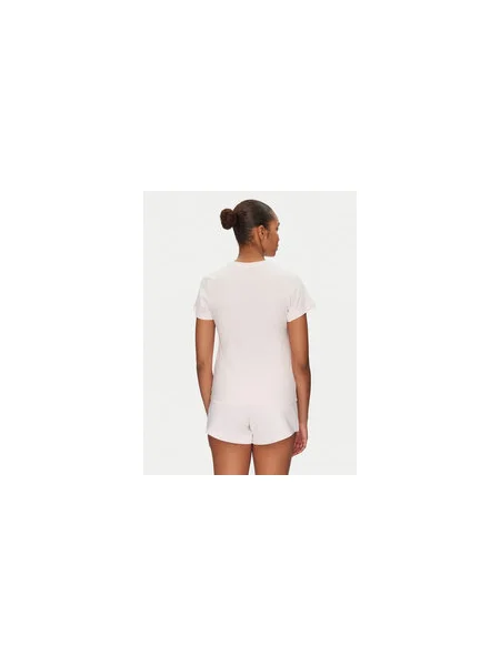 Guess Póló Slim Fit rózsaszín
