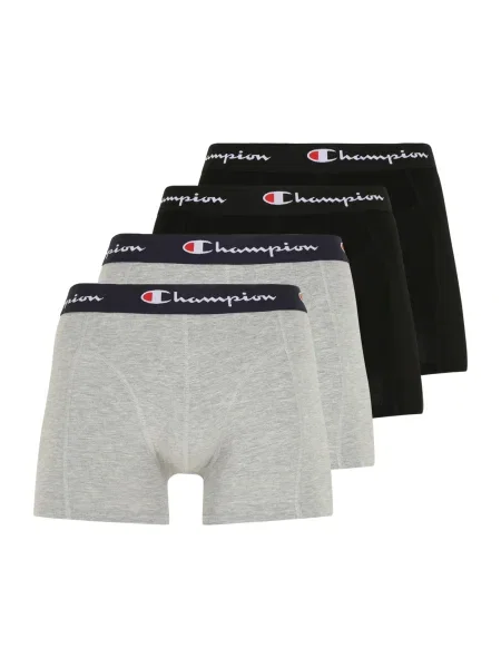 Champion Authentic Athletic Apparel Boxeralsók tengerészkék / szürke melír fehér fekete
