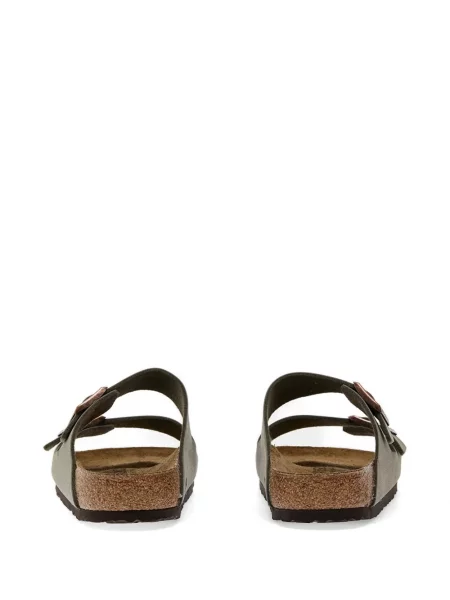 Remenčić sandale Birkenstock sa kopčom zelena