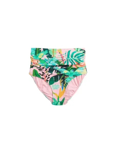 Next Slip costum de baie / deschis / corai / roz verde