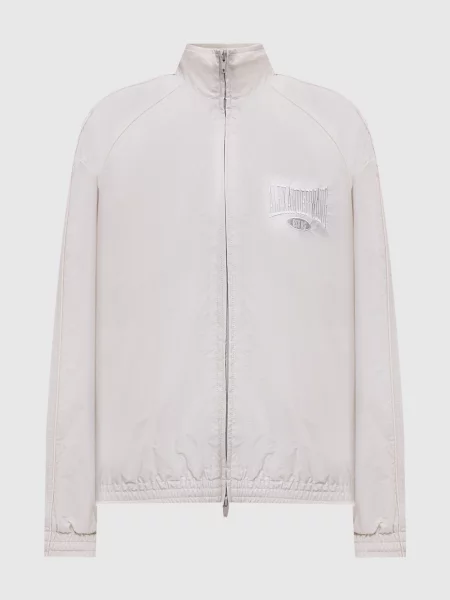 Спортивна куртка з логотипом Alexander Wang бежева