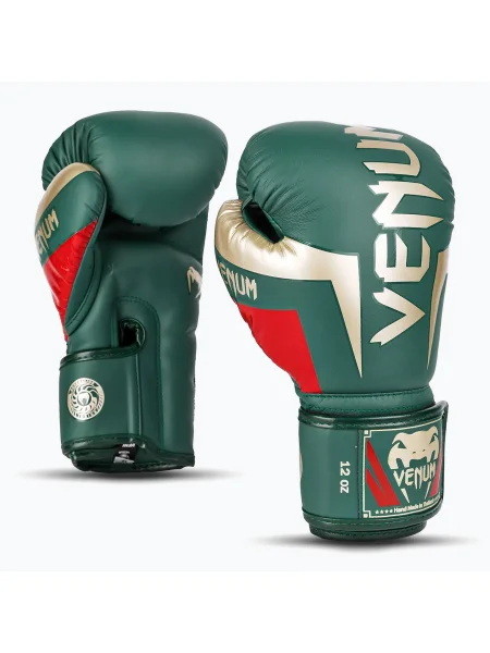 Боксови ръкавици Venum Elite зелени