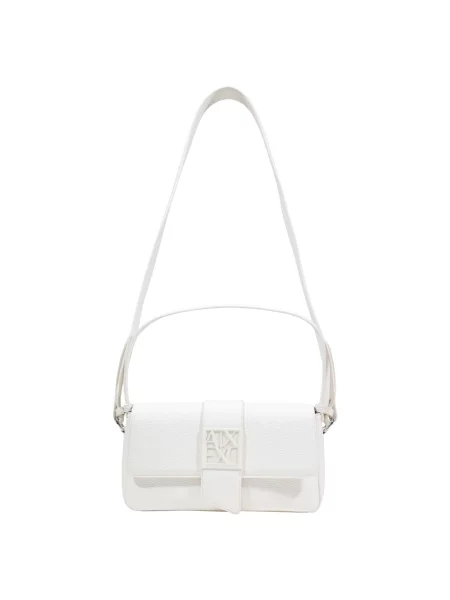 Geantă Armani Exchange Alb bej