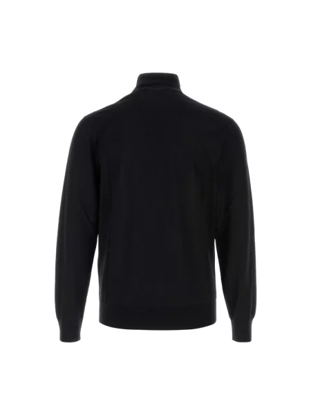 Sweter z golfem Dolce And Gabbana wełniany do golfa czarny