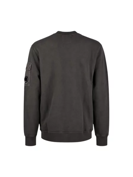 C.P. Company Bluza Z Mieszanki Materiałów schwarz czarna
