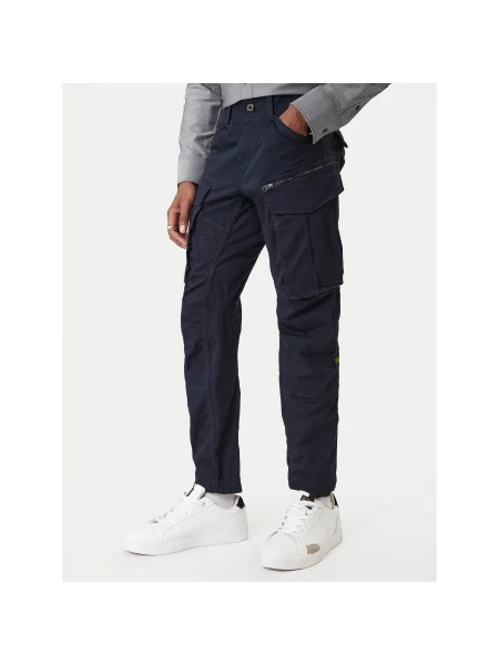 G-Star Raw Szövet nadrág Rovic 3D Sötétkék Regular Fit