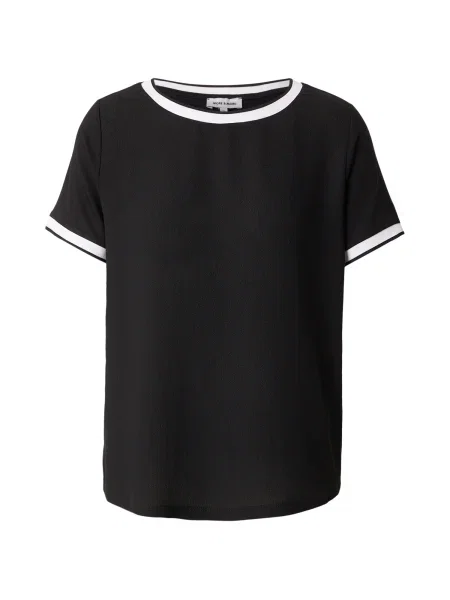 MORE & MORE Tricou negru alb