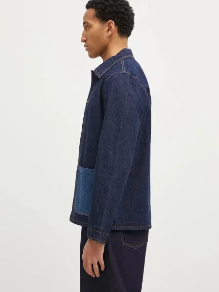 Джинсовая куртка A.p.c. синяя