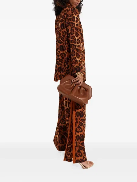 Geacă Mystique cu imagine cu model leopard maro