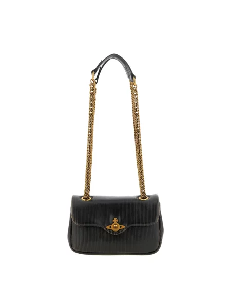 Torebka Vivienne Westwood skórzana czarna