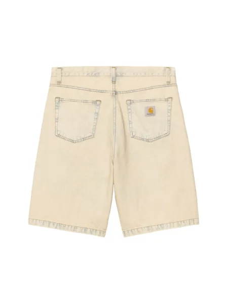 Szorty jeansowe Carhartt Work In Progress casual beżowe