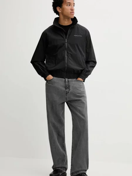 Tommy Jeans geacă negru