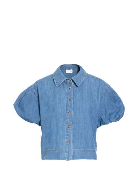 Top Tanya Taylor niebieski