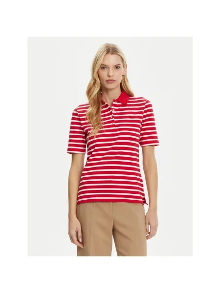 Tommy Hilfiger Pólóing Regular Fit piros