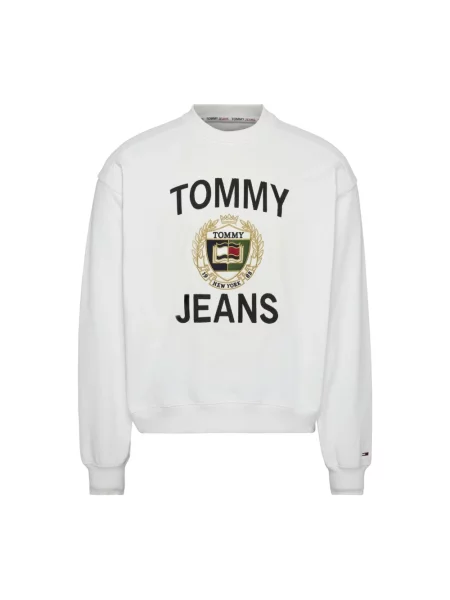 Bluza Tommy Jeans z logo biała