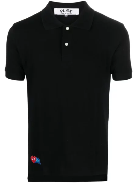 Polo Comme Des Garcons Play negru