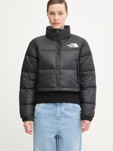 The North Face kurtka puchowa Nuptse zimowa oversize czarny