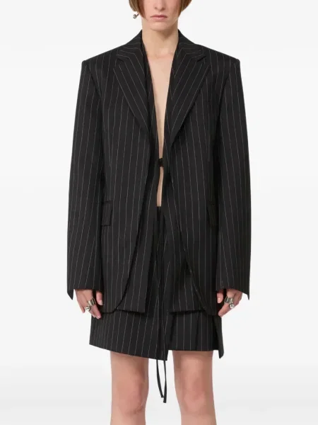 Sacou Sportmax cu dungi negru