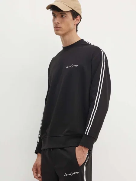 Melegítő felső Armani Exchange fekete