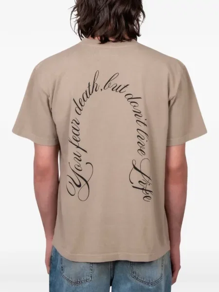 Scurt tricou Afield Out cu imagine