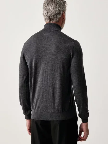 Tommy Hilfiger golf wełniany szary
