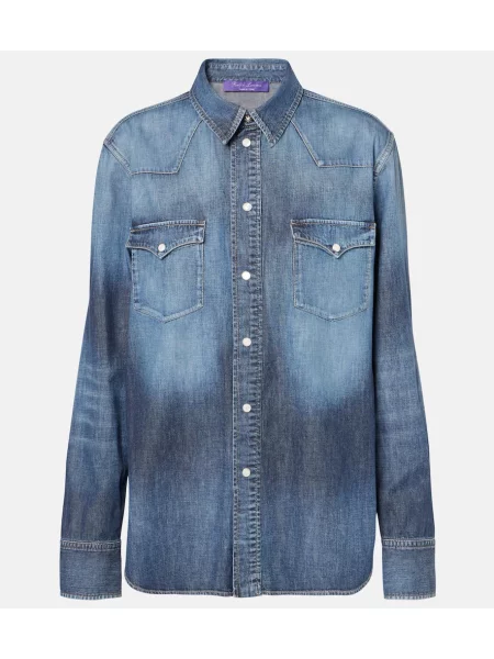 Cămașă Ralph Lauren Collection albastru