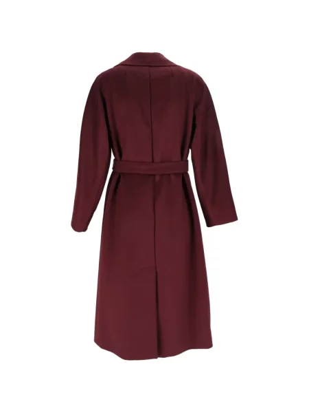 Cu centură palton Weekend Max Mara roșu
